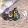 [US Local Warehouse] Halloween Acrylic Lid Charms with Cute Ghost Straw Cap for Stanley 40oz Tumbler