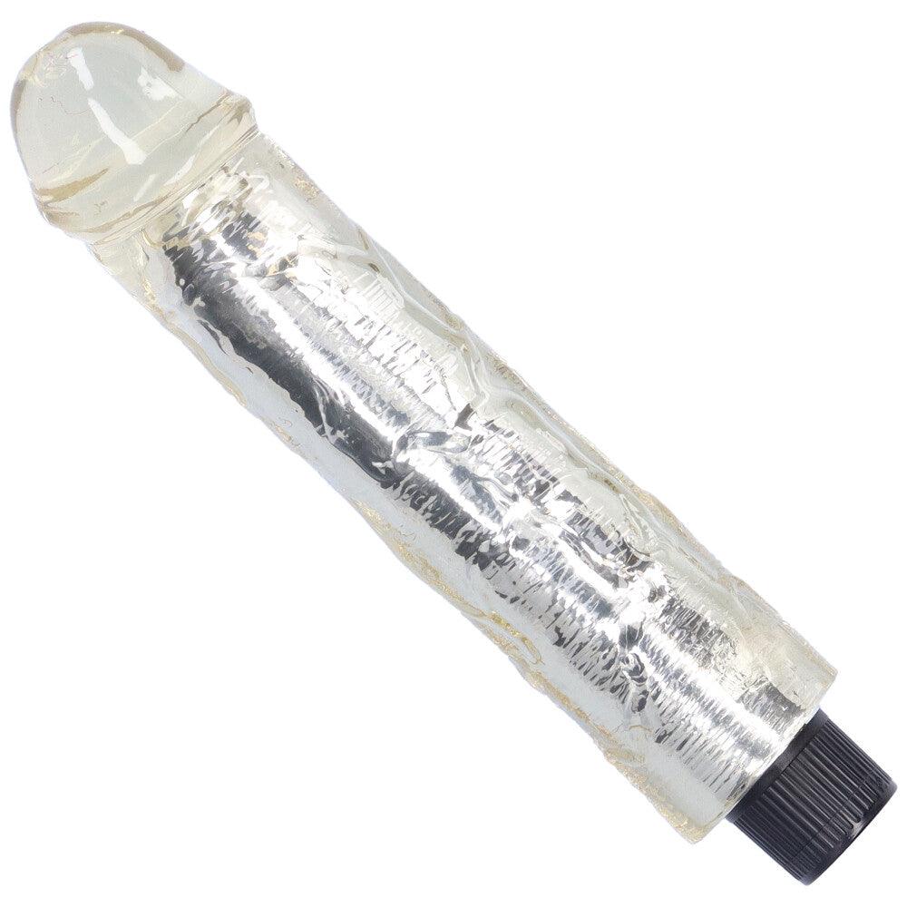 8 Inches Long Deep Penetration Vibrating Dildo - Rose Toy