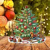 (US Local)Acrylic Xmas Tree DIY Table Top Diamond Painting Ornament Kits