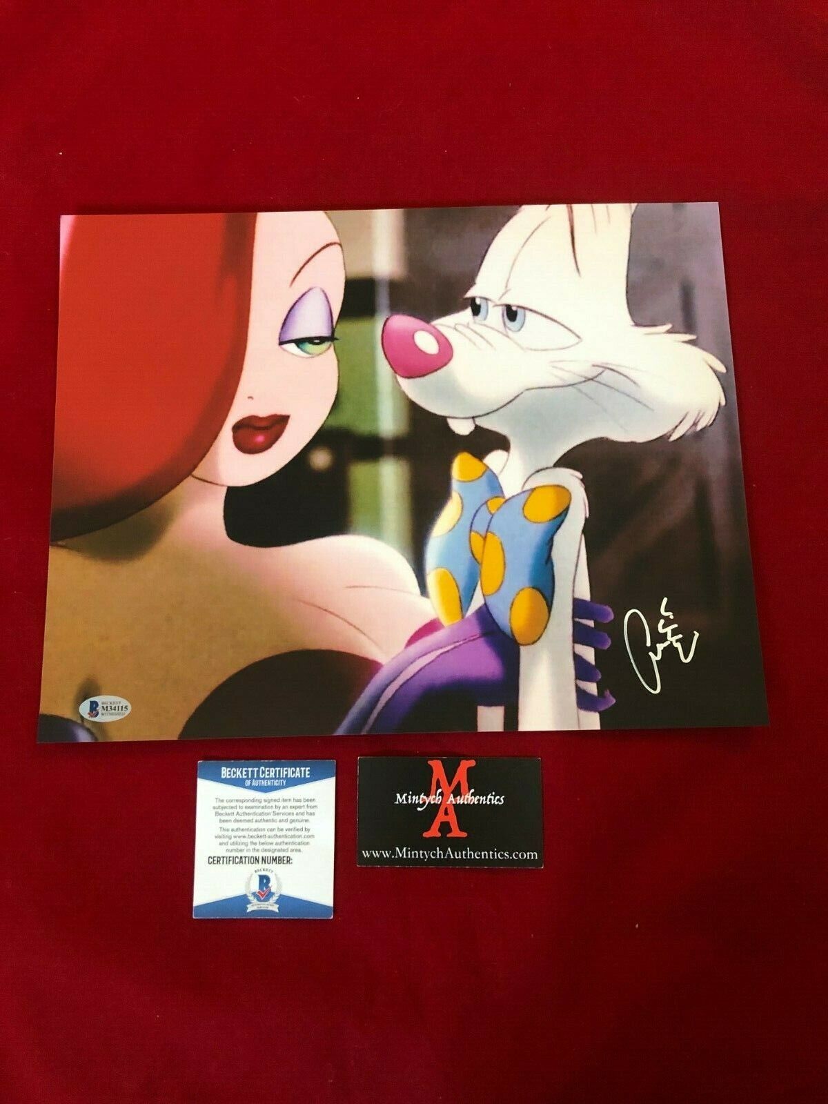 CHARLES FLEISCHER AUTOGRAPHED SIGNED 11X14 Photo Poster painting WHO FRAMED ROGER RABBIT BECKETT