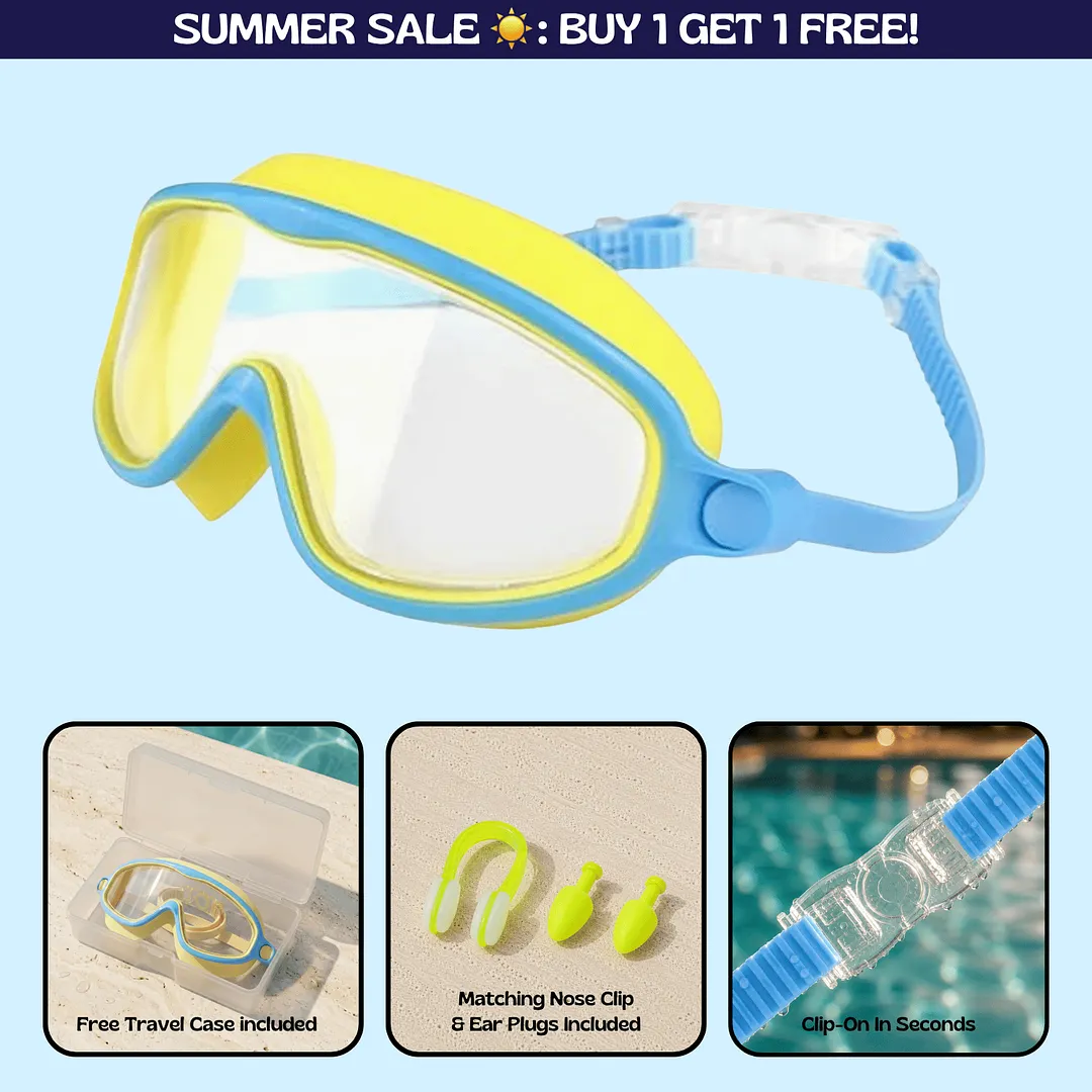 TibaToes&trade; Clip-On Swim Goggles