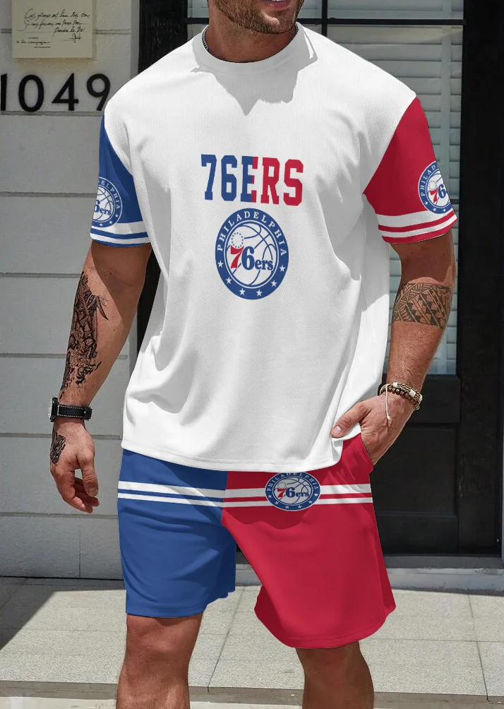 Philadelphia 76ers Limited Edition Top And Shorts Two-Piece Suits
