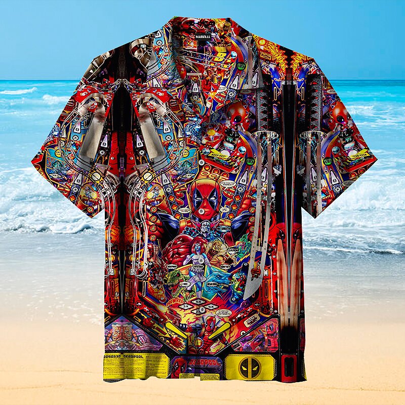 Deadpool Pinball |Universal Hawaiian Shirt