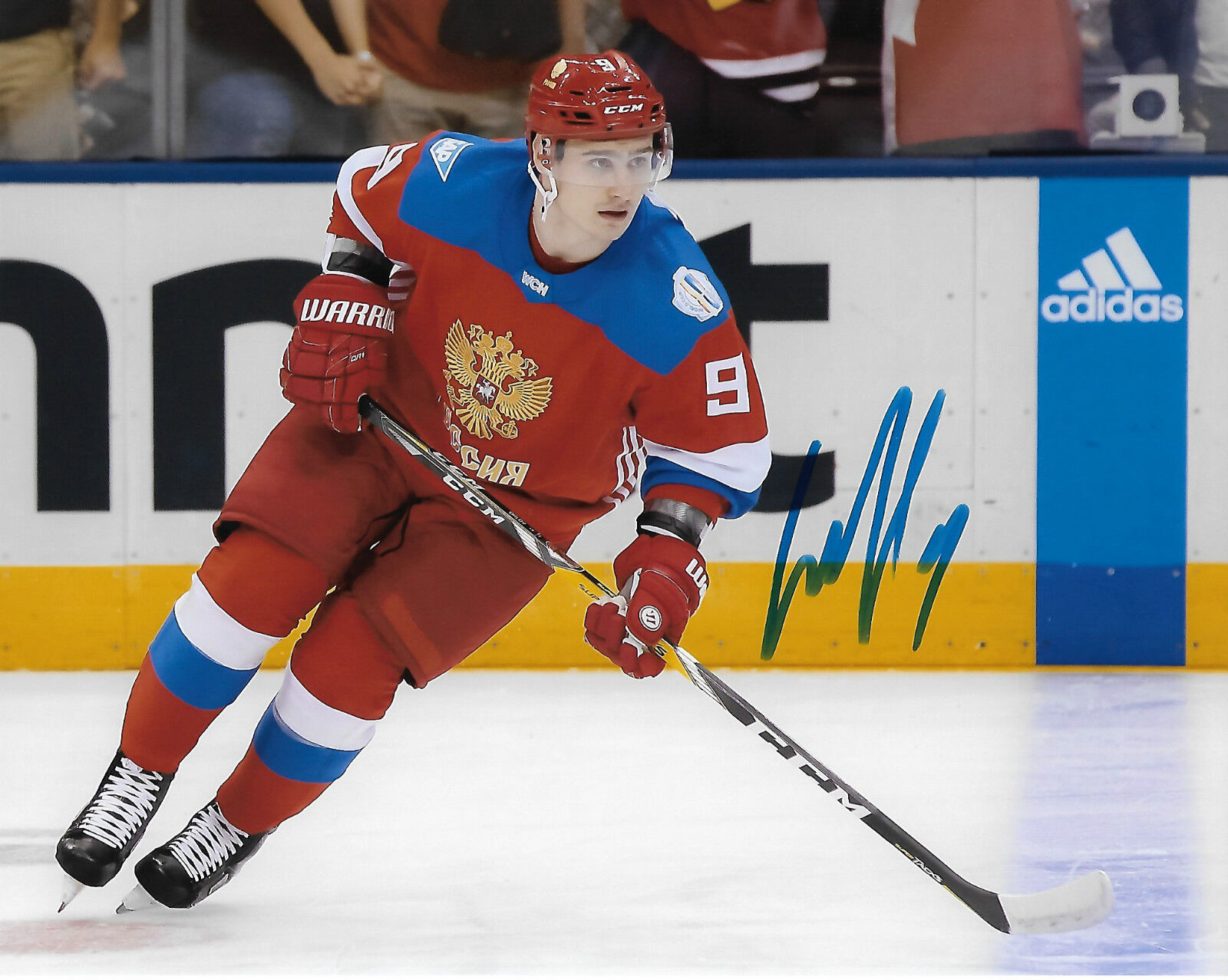 Team Russia Dmitry Orlov Signed Autographed 8x10 Photo Poster painting COA A