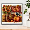5D DIY Full Square Drill Partial AB Drill Diamond Painting Happy Fall Art45x45cm