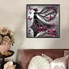 Elegante Dame - speziell geformte Diamond Painting - 30*30cm