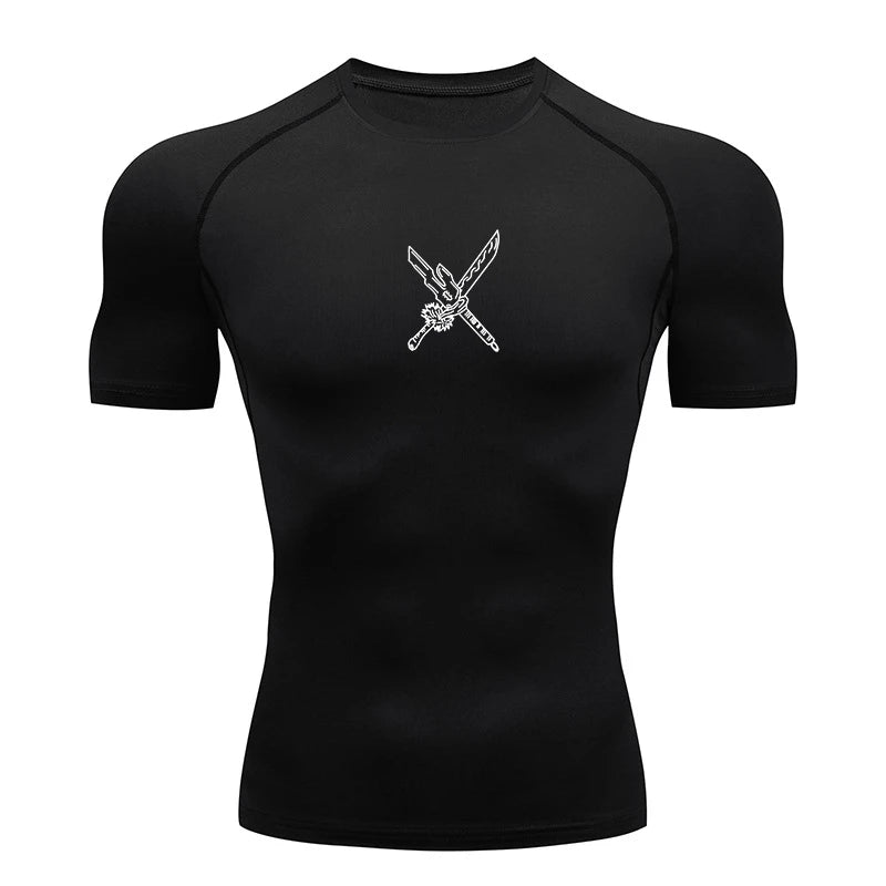 Double Sword Compression T-Shirt