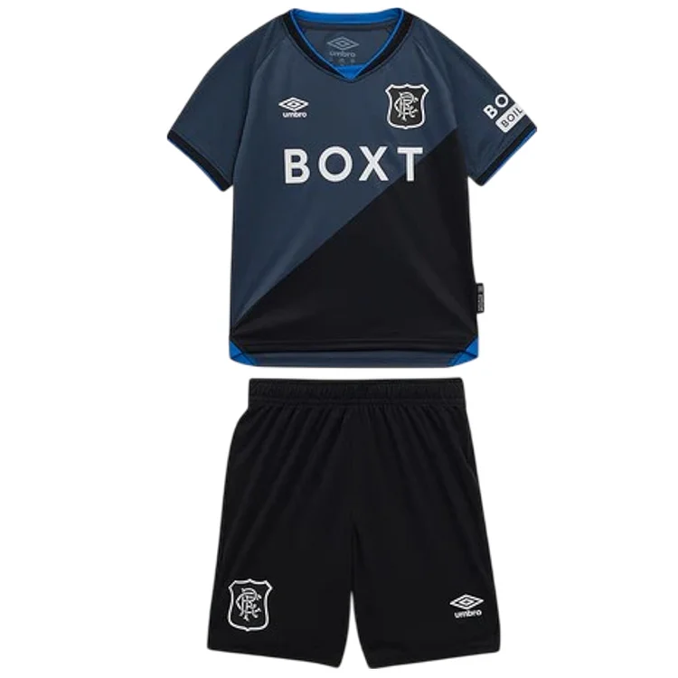 Kids Rangers 25/26 Third Away Football Shirt
