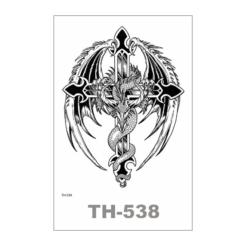 SDRAWING Temporary Tattoo For Women Sexy Tattoo Stickers Body Art Tattoo Chest Stickers Arm Tattoo Men Fashionable Fake Tatoo Cool Tattoo