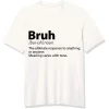 Bruh Definition Printed Men's Short Sleeves T-Shirt