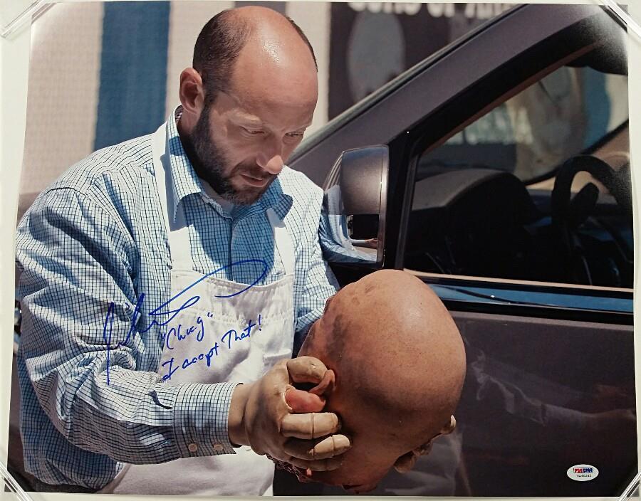 MICHAEL ORNSTEIN Signed 16x20 Photo Poster painting SOA QUOTE Sons of Anarchy CHUCKY PSA/DNA