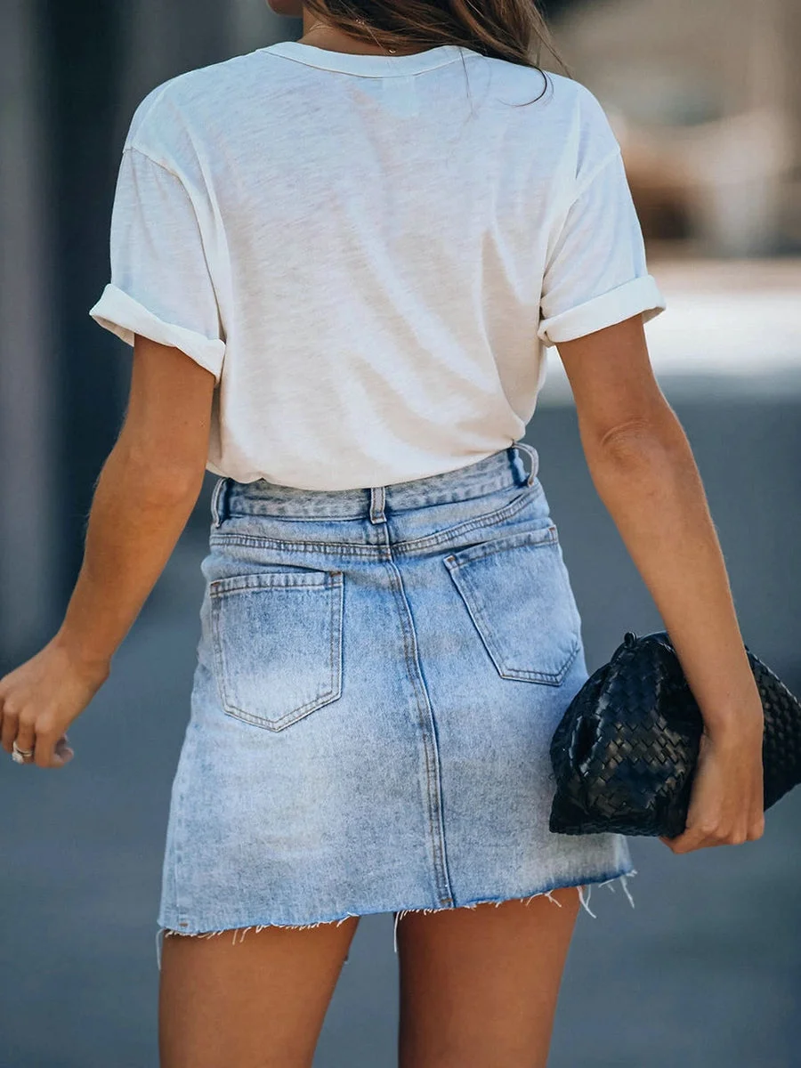 Leopard Tongue Lips Pattern T-shirt