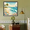 Diamond Painting -DIY Round Drill Seaside(40x40cm)