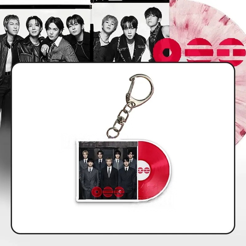 BTS ARIRANG Vinyl Single Cover Acrylic Keychain | Kpop Merch