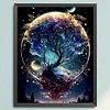 Moon Tree Of Life-11CT Stamped Cross Stitch 40*50cm/15.75*19.69in
