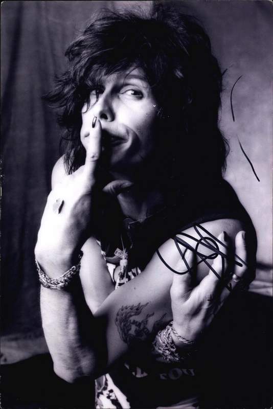 Aerosmith Steven Tyler authentic signed rock 10X15 Photo Poster painting |Cert Autographed A0004