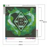 Fußball Borussia Mönchengladbach - Rundbohrer Diamond Painting - 40*40CM