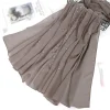 Soft Chiffon Rhinestone Women Long Scarf Flowing Hijab Shawl