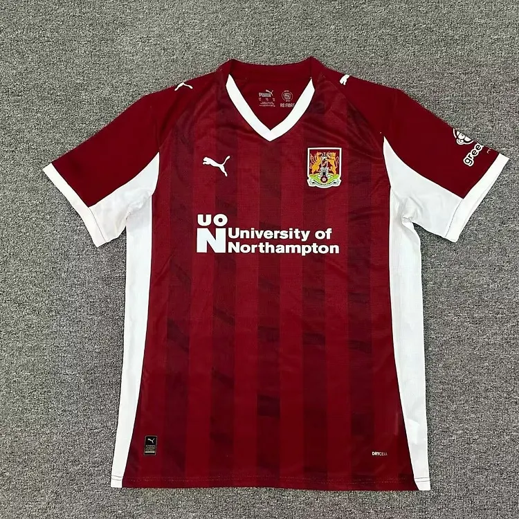 【S~4XL】Northampton 25/26 Home Football Jersey