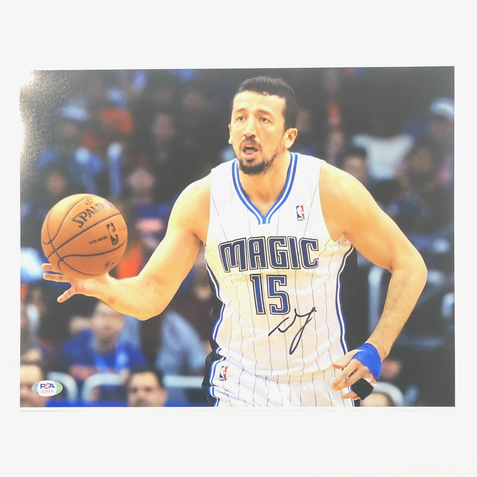 Hedo Turkoglu 11x14 Photo Poster painting PSA/DNA Orlando Magic Autographed