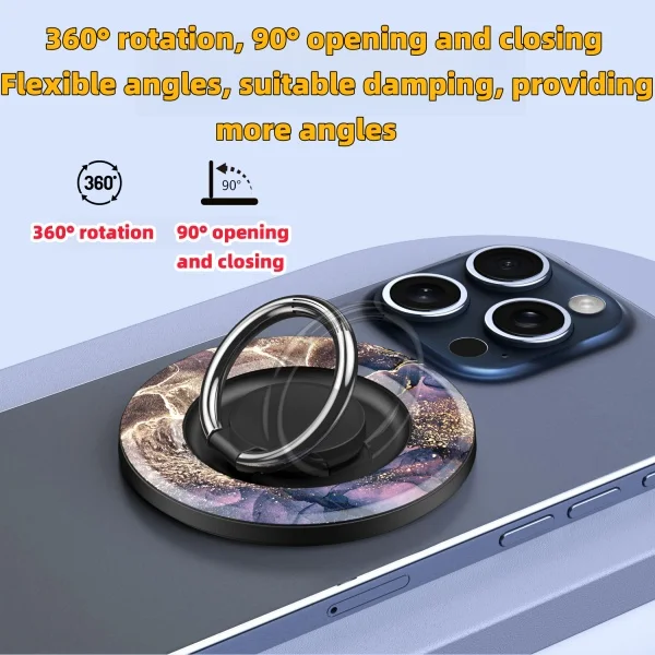 Magnetic Mobile Phone Ring Holder