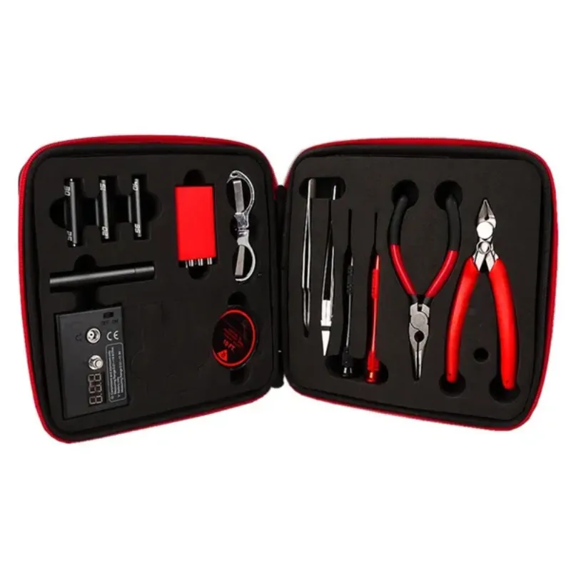 Vape Tool Bag Full DIY Kit Tweezer Heat Wire Plier VS Accessories VAPES CHILL