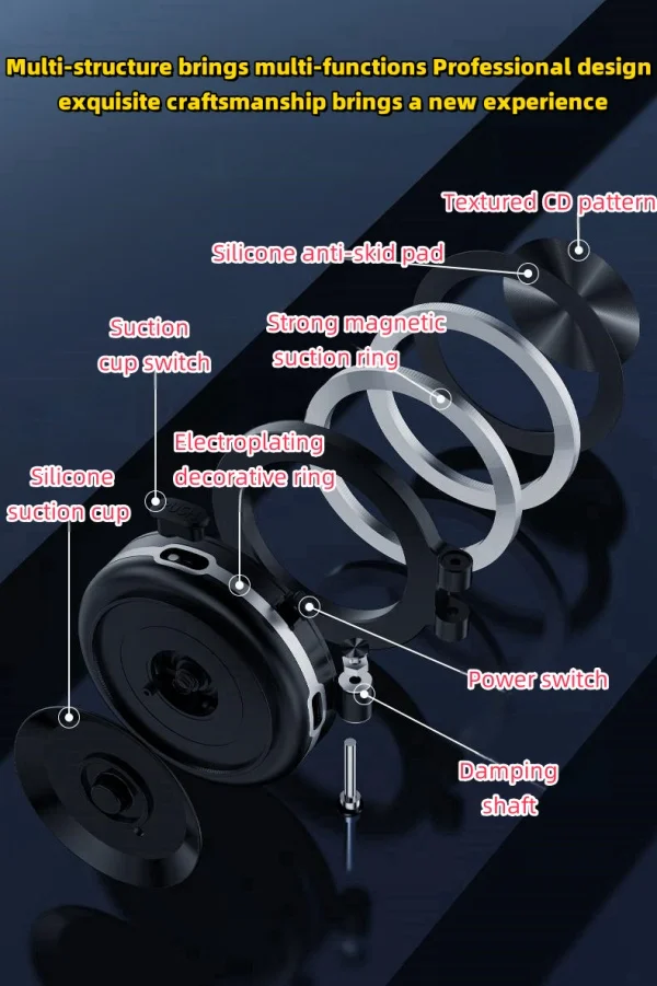 Electric Adsorption Magnetic Car Mount
