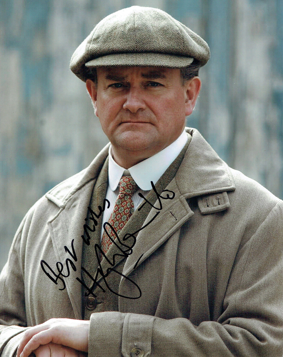 Hugh BONNEVILLE SIGNED 10x8 Photo Poster painting AFTAL Autograph COA Downton Abbey