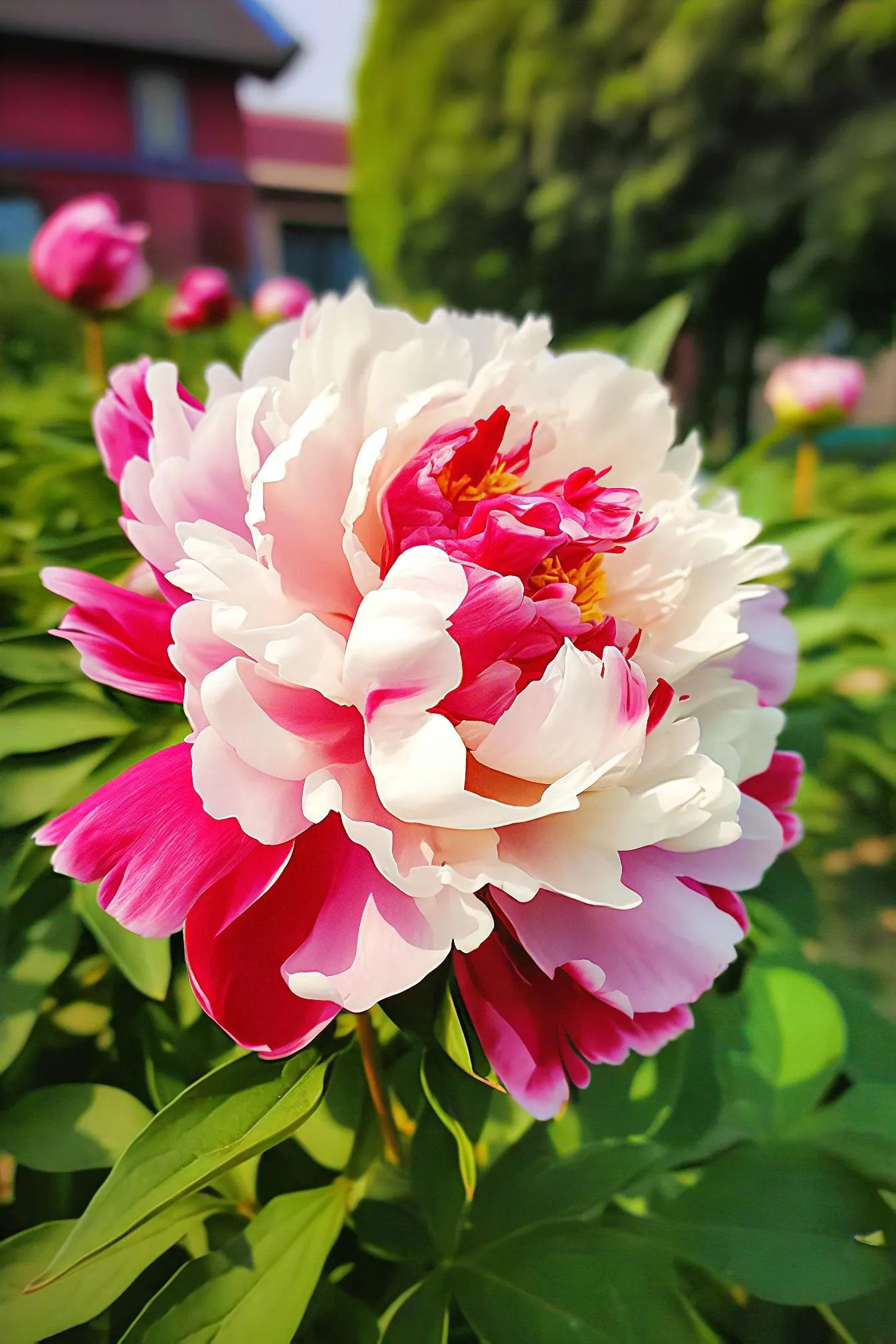 💙💛Blue Yellow Peony Flower Seeds
