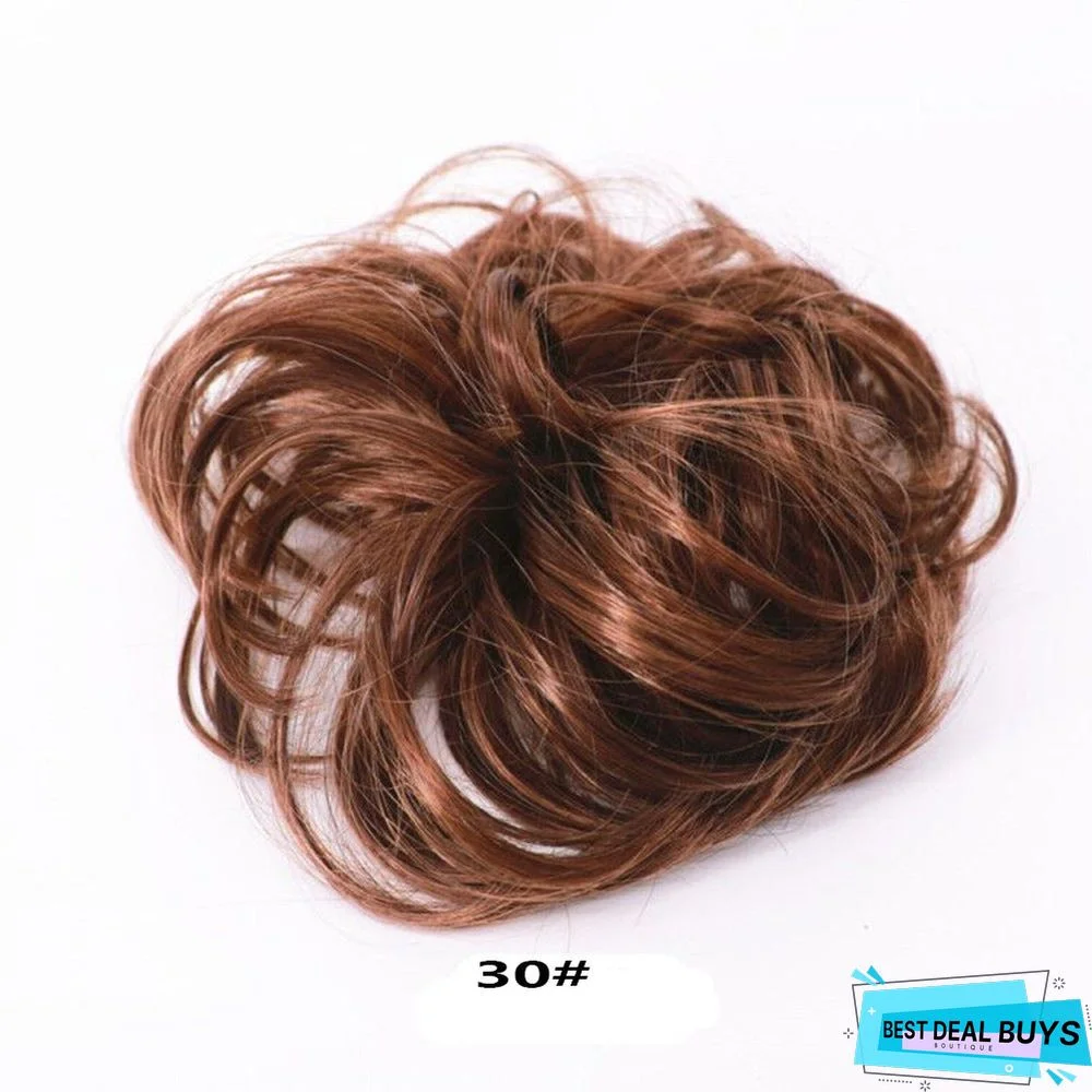 Wig Roll Female Rubber Band Chemical Fiber Hair Ring Contract