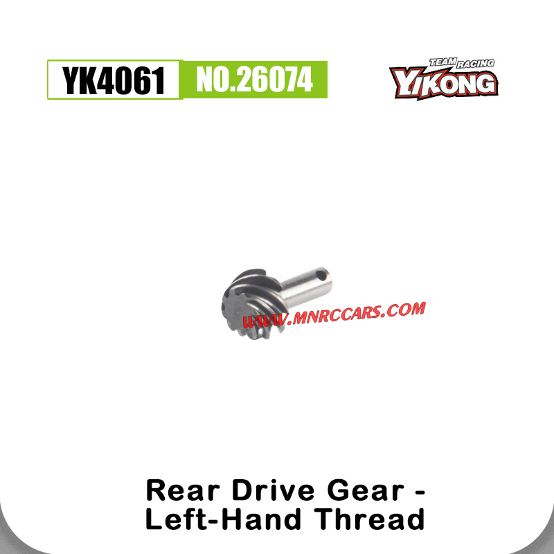 YIKONG YK4061 RC Car Parts Rear Drive Gear - Left-Hand Thread 26074
