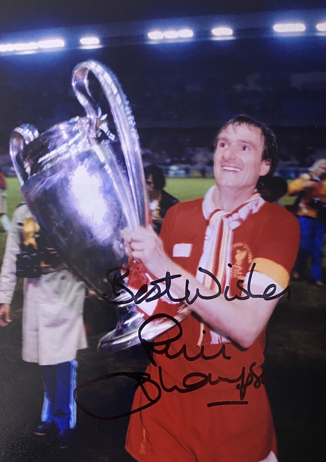 Phil Thompson Genuine Hand Signed Liverpool 6X4 Photo Poster painting