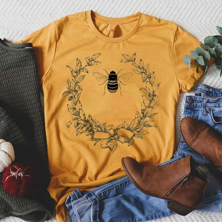 Bee Kind T-shirt Tee -02775-Annaletters