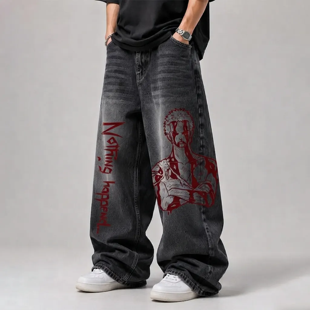 Men's Anime-style Jeans