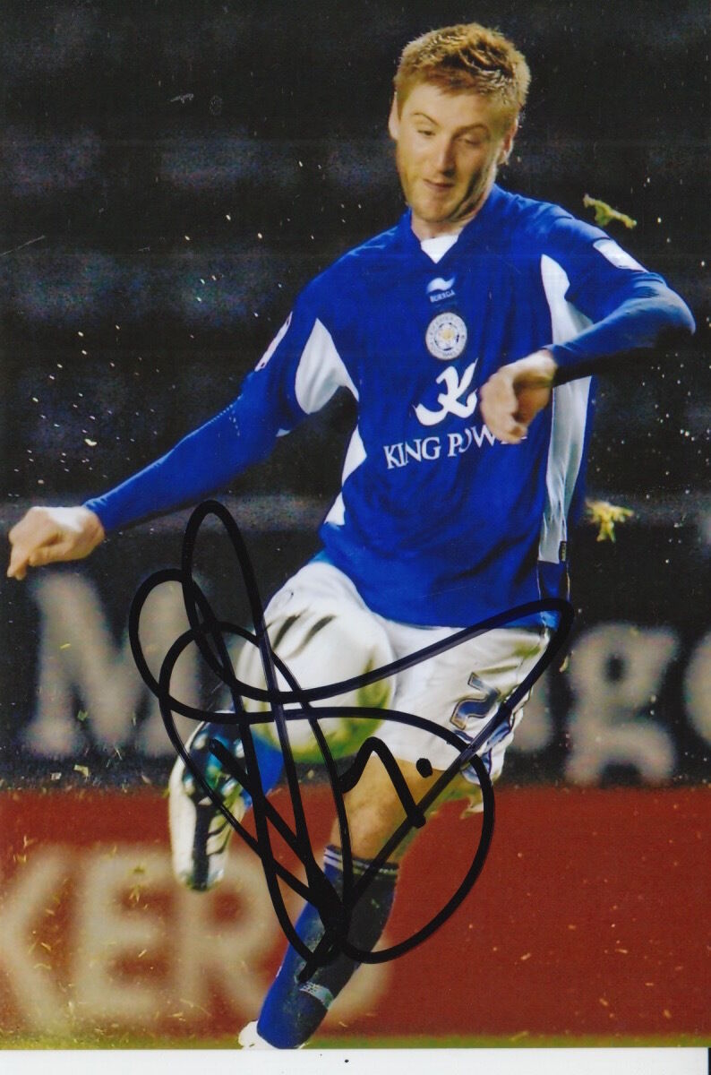 LEICESTER CITY HAND SIGNED PAUL GALLAGHER 6X4 Photo Poster painting 3.