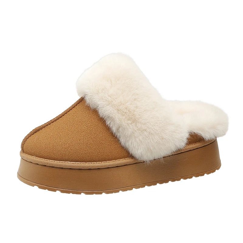 2024 Women's New  Boots Women Plus Velvet Warm Short Tube Women's Boots Korean Casual Snow Boots Students Wild Cotton Shoes Aiertu