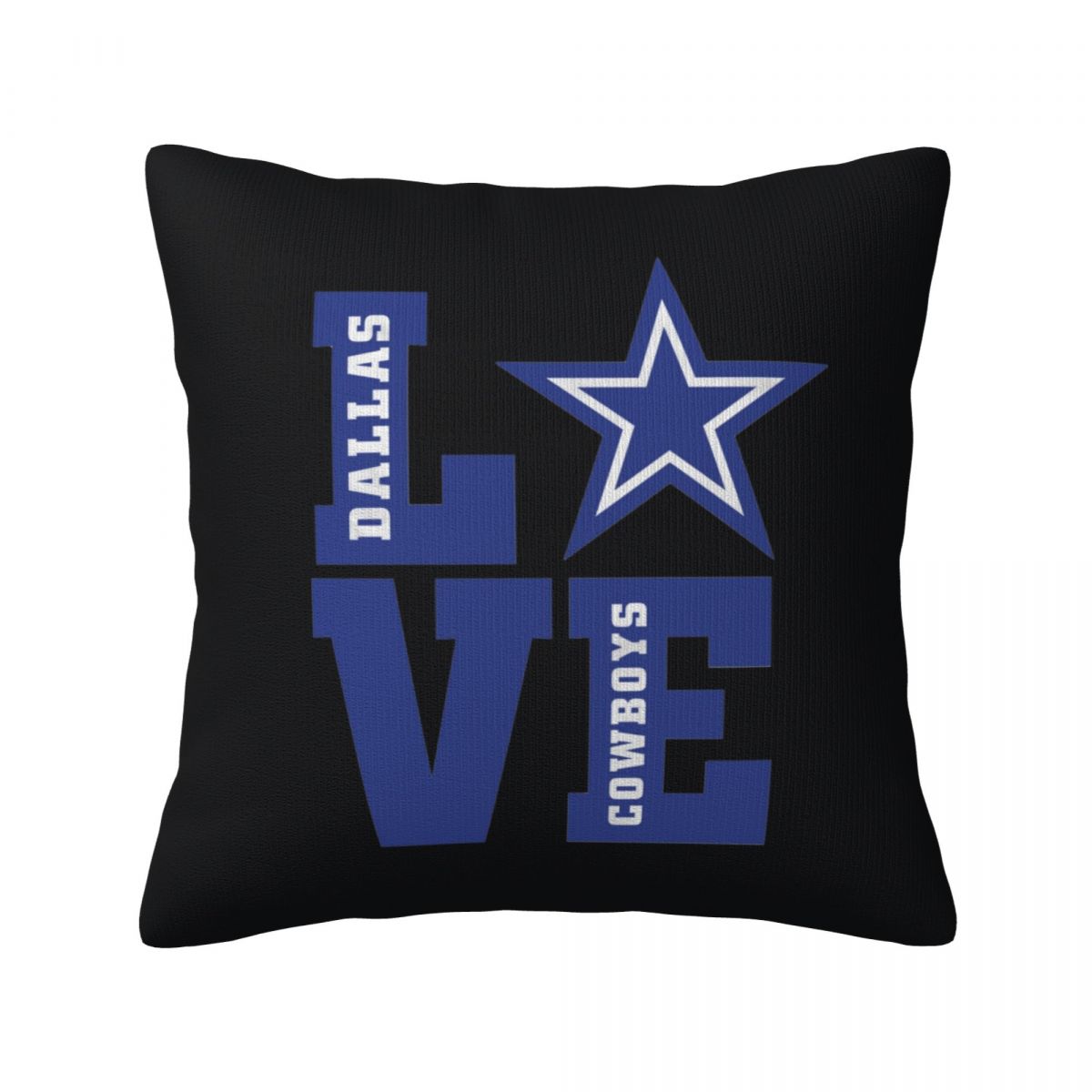 Dallas Cowboys Football Team Throw Pillow Covers 18x18