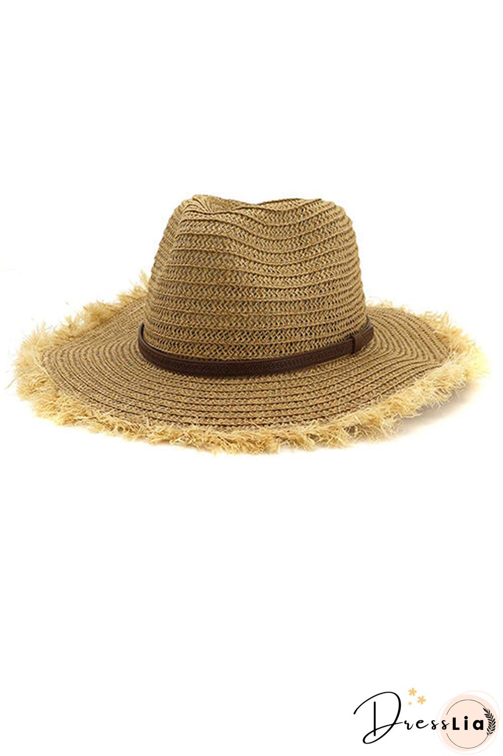 Straw Frayed Hat