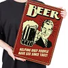 Beer Man - Metal Tin Signs(8*12Inch/12*16Inch) - Bar