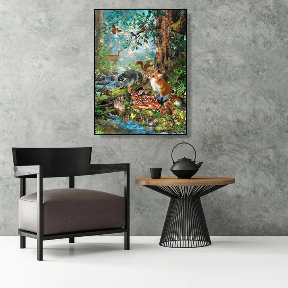 Animal World - Paint By Number(40*50cm)