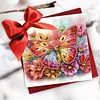 (US Only)6PCS DIY Diamond Art Greeting Cards Creative Birthday Card Kit Gifts (Butterfly)