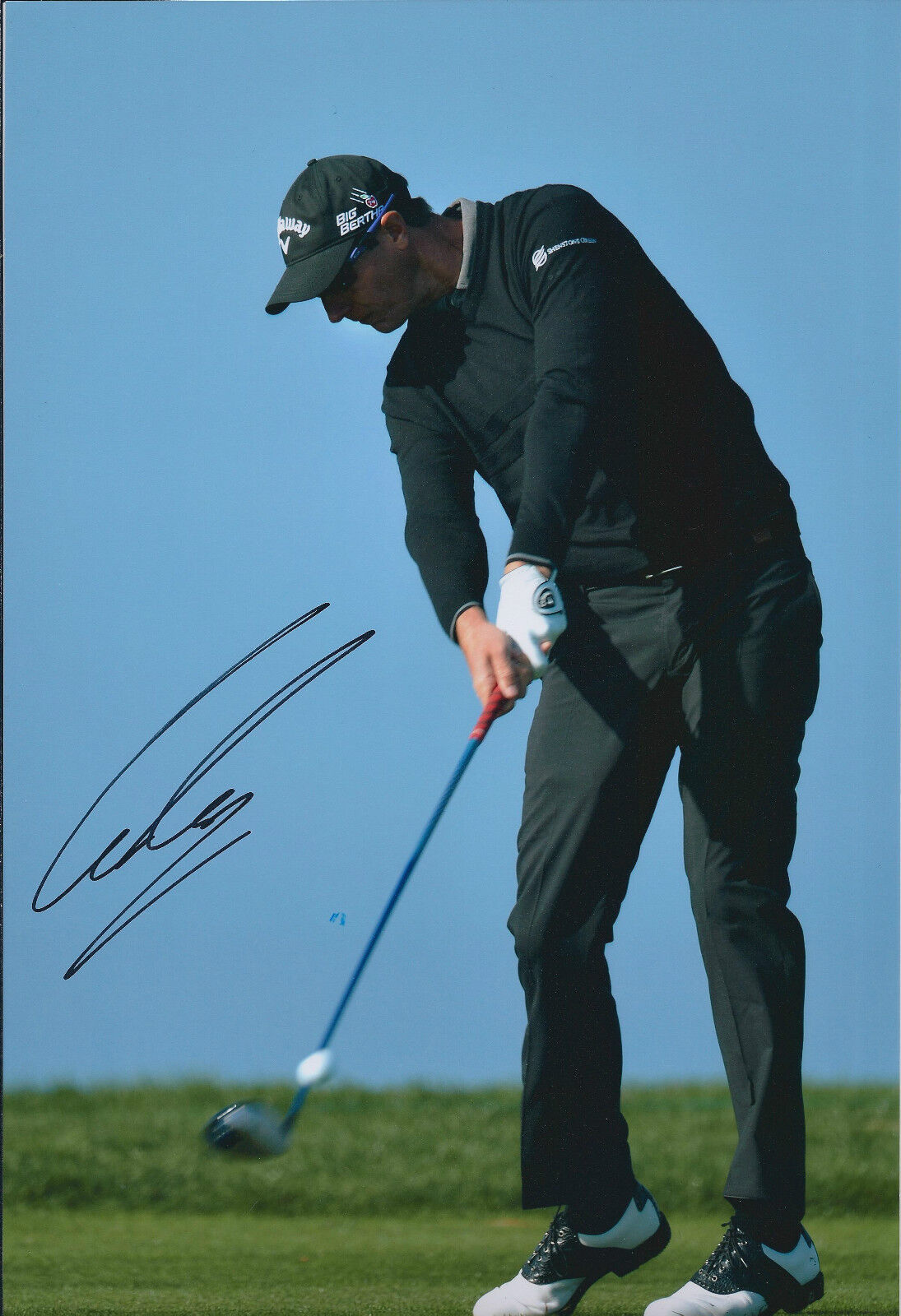 Nicolas COLSAERTS SIGNED Autograph Photo Poster painting AFTAL COA Belgian PGA European Tour