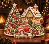 DIY Acrylic Special Shape Xmas Tree Diamond Painting Tabletop Ornament Decor Kit
