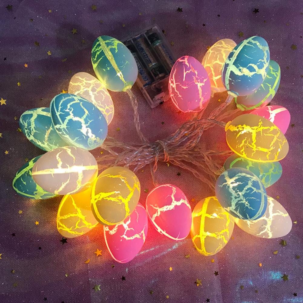 

1.5m 10LED Cracked Egg Light String Night Light Easter Festival Party Decor, 501 Original