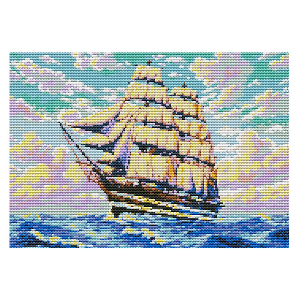 

Ride The Wind - 14CT Stamped Cross Stitch - 40*30cm, 501 Original