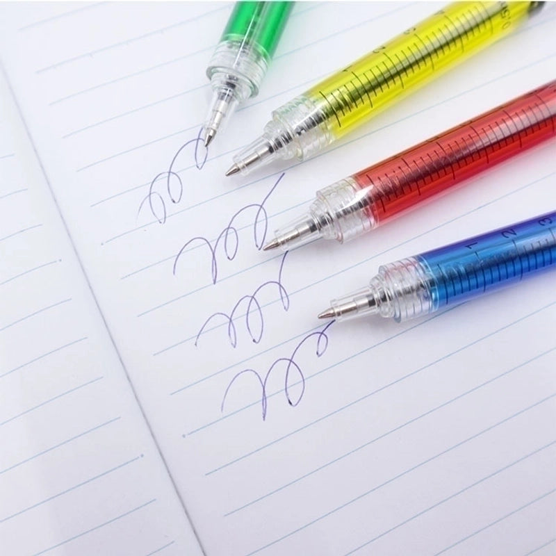 1 Piece Cartoon Learning Plastic Preppy Style Ballpoint Pen