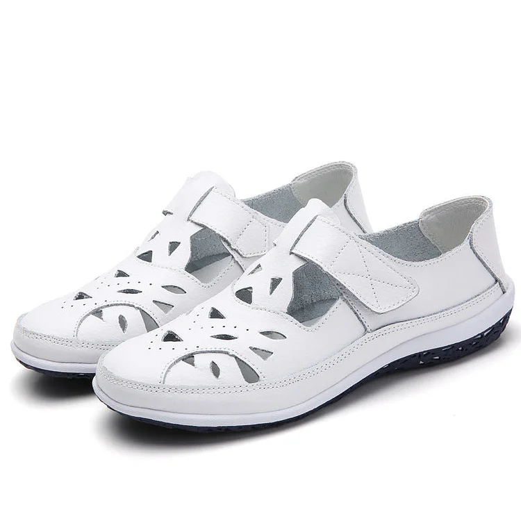 Retro Soft Soled Hollow Sandals  Stunahome.com