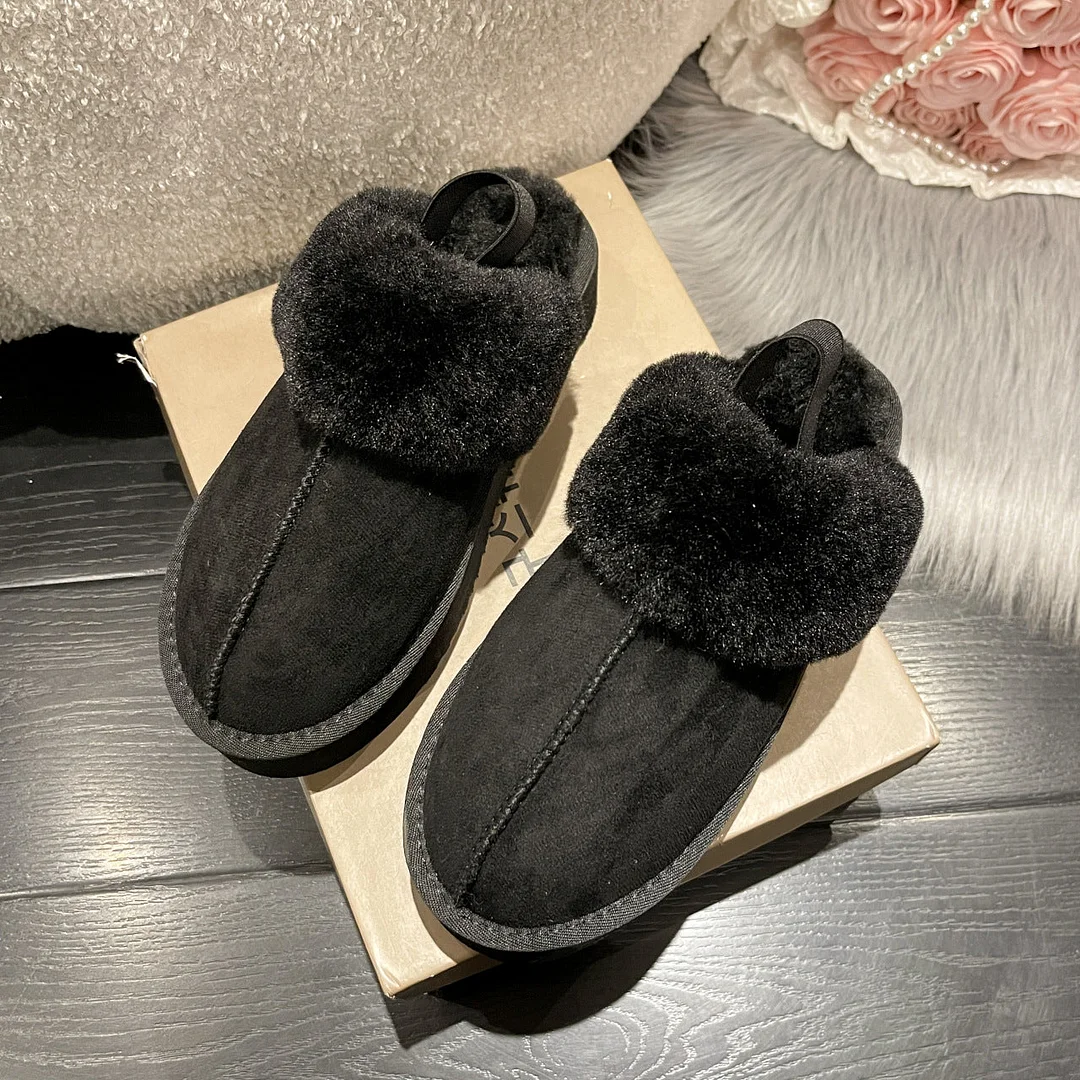 Thick Sole Fleece Warm Shoes