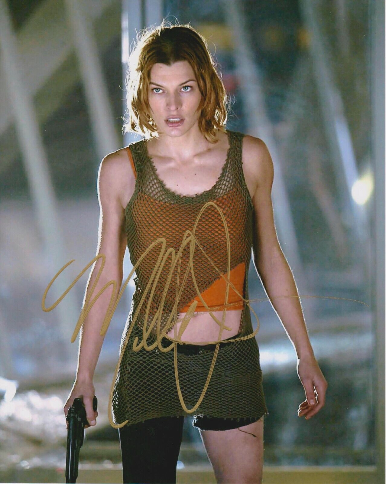 Milla Jovovich ‘Resident Evil’ Autographed 8x10 Photo Poster painting with CoA & Signing Details