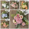 5 Stems Artificial Dandelion Rose Flower Bunch